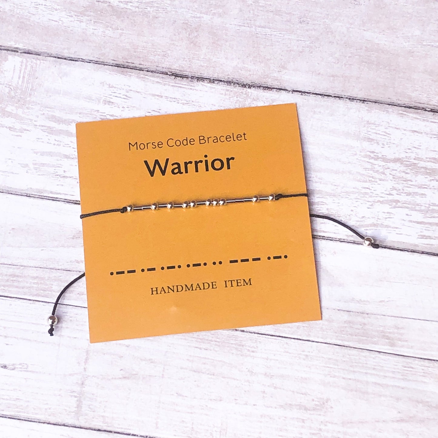 Morse Code Meaningful Bracelets