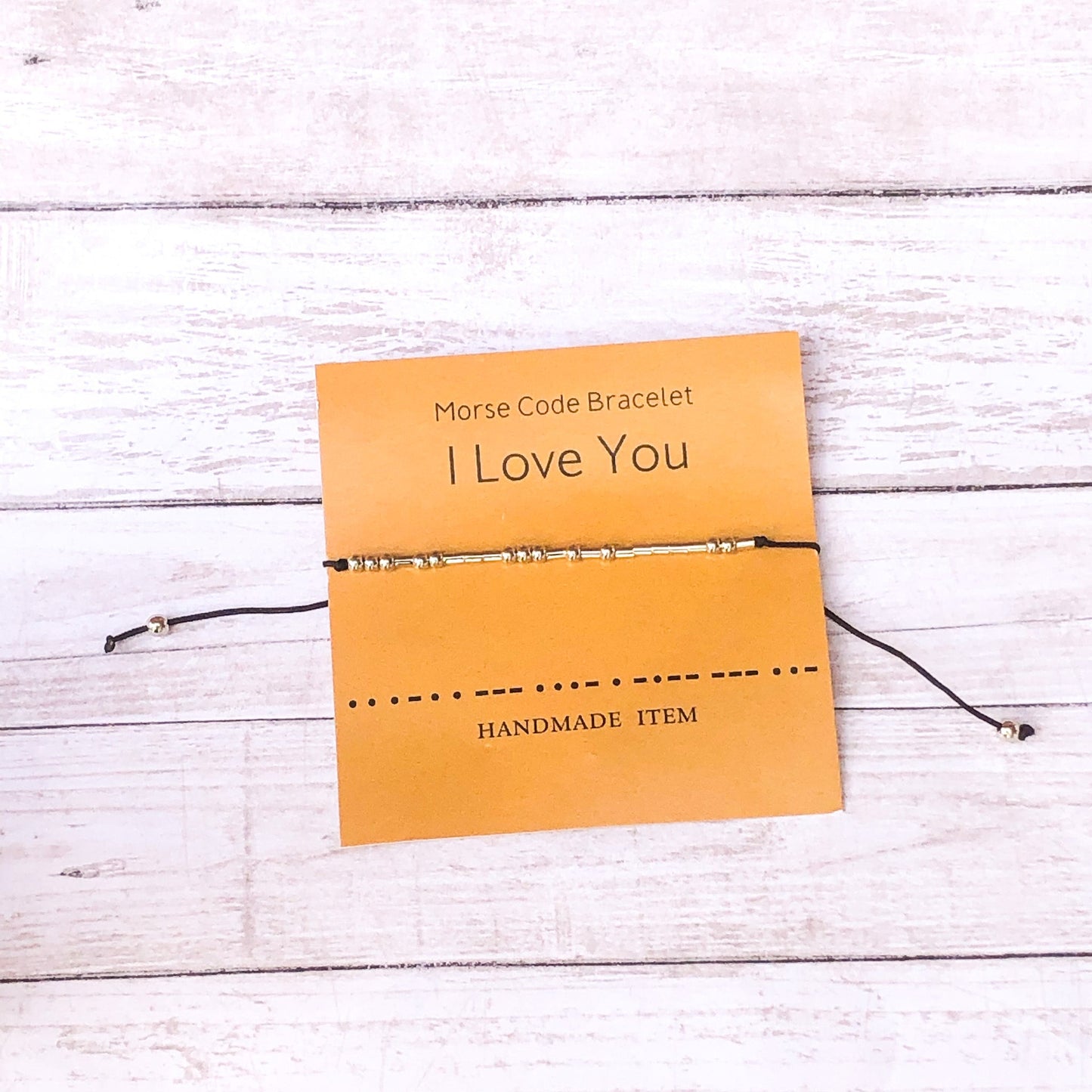 Morse Code Meaningful Bracelets