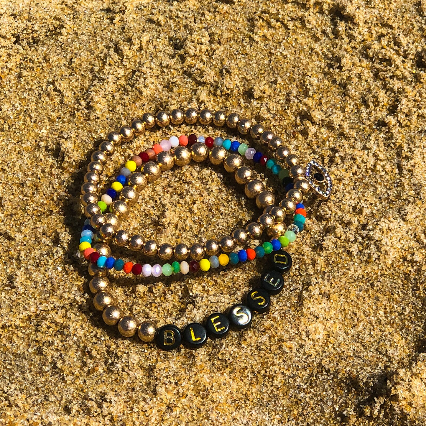 Blessed Beaded Stacking Bracelets