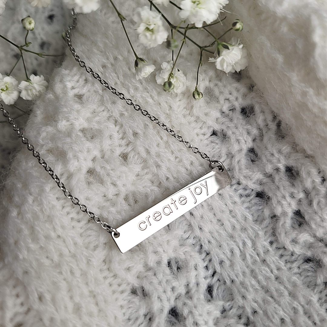 Inspirational Bar Necklaces