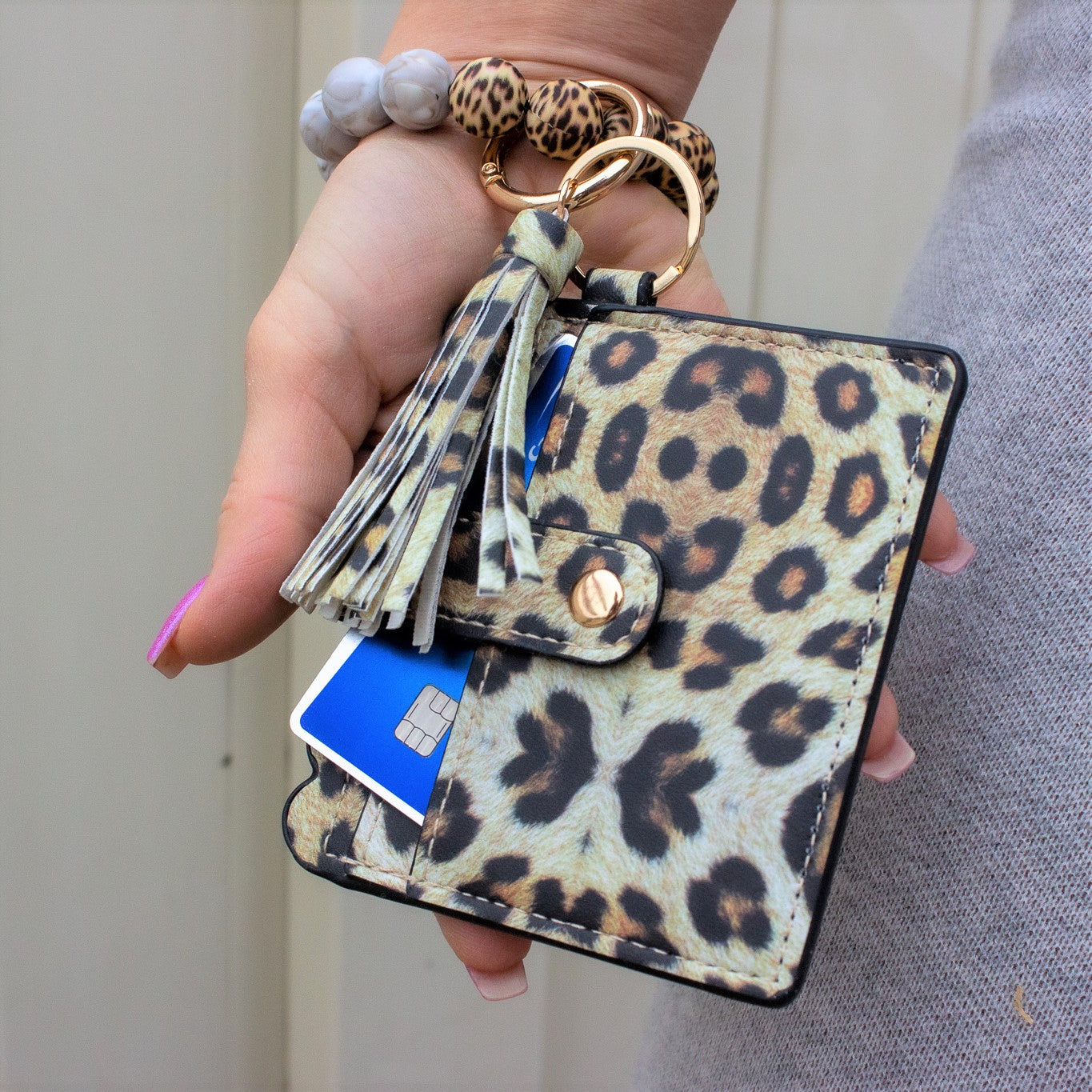 On-The-Go Silicone Wallet Wristlet I 4 styles